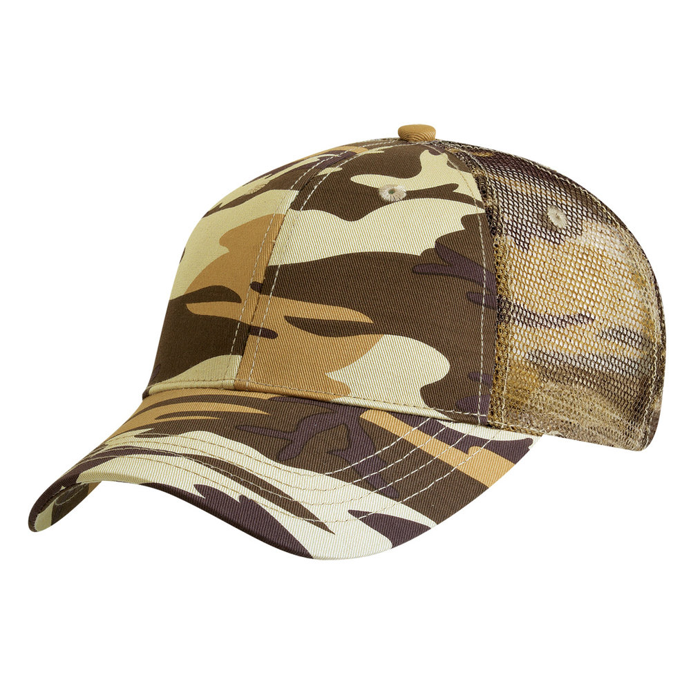 Custom Printed Camo Trucker