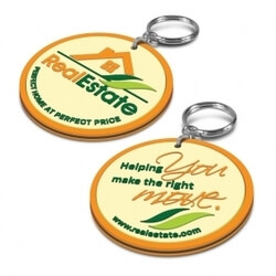 PVC Key Ring - Double Sided