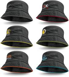 Bondi Premium Bucket Hat - Coloured Sandwich Trim