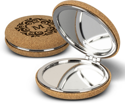 Cork Compact Mirror