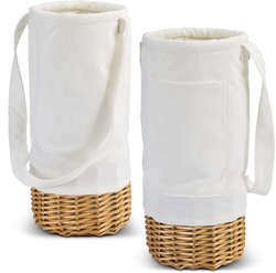 Keepsake Wicker Wine Carrier